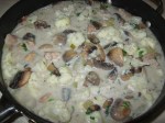 veal stew in&nbsp;skillet